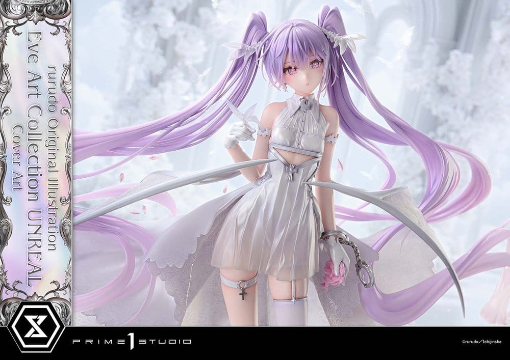Original Illustration Concept Masterline Figur 1/5 Eve Art Collection UNREAL Cover Art 42 cm