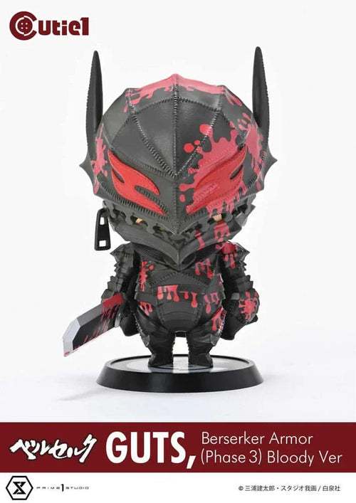 Berserk Cutie1 PVC Figur Guts Berserker Armor (Phase 3) Bloody Ver. 12 cm Prime 1 Studio