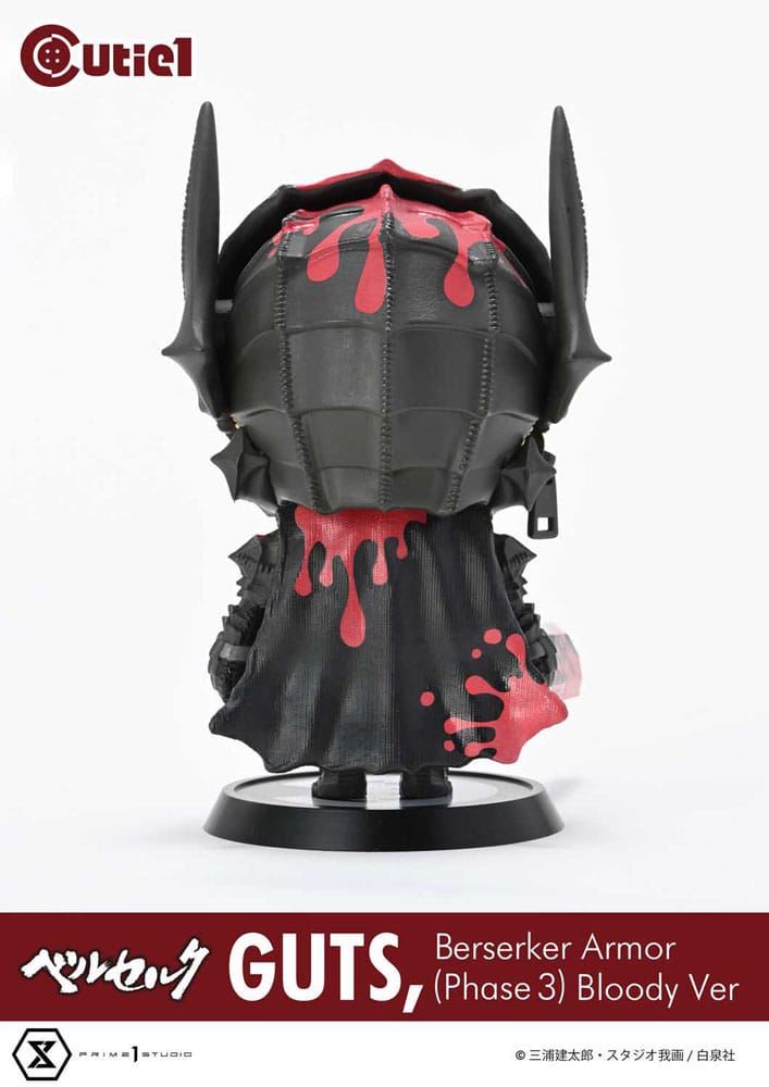 Berserk Cutie1 PVC Figur Guts Berserker Armor (Phase 3) Bloody Ver. 12 cm Prime 1 Studio