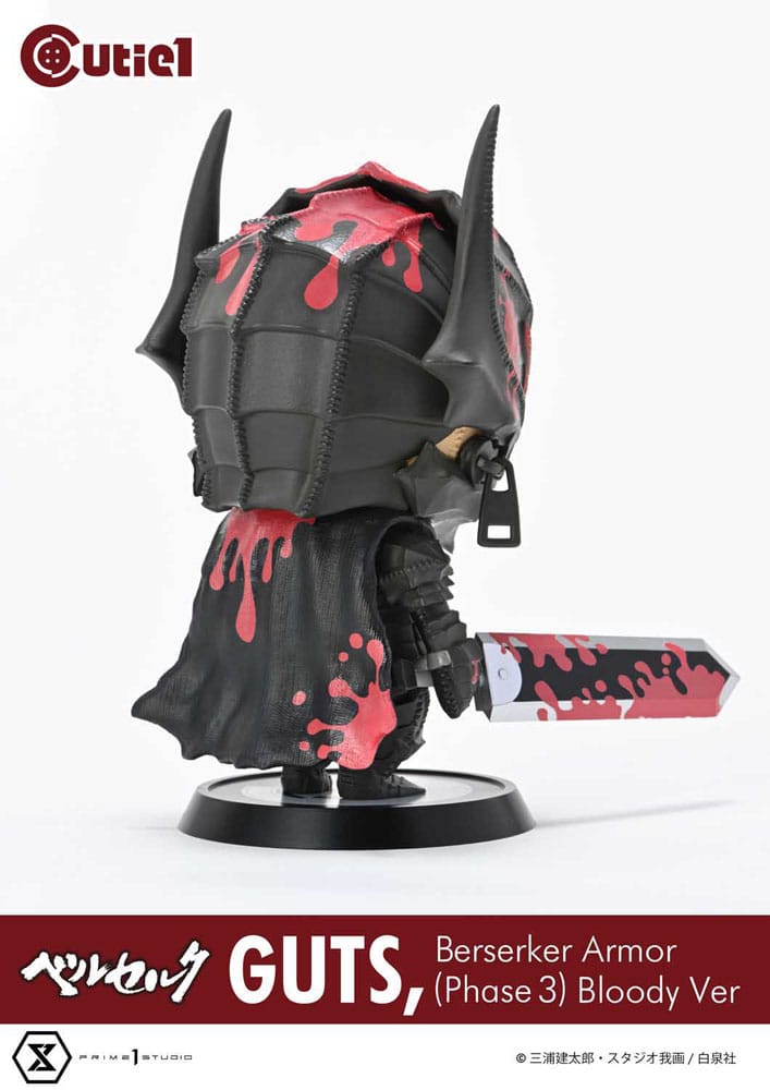 Berserk Cutie1 PVC Figur Guts Berserker Armor (Phase 3) Bloody Ver. 12 cm Prime 1 Studio