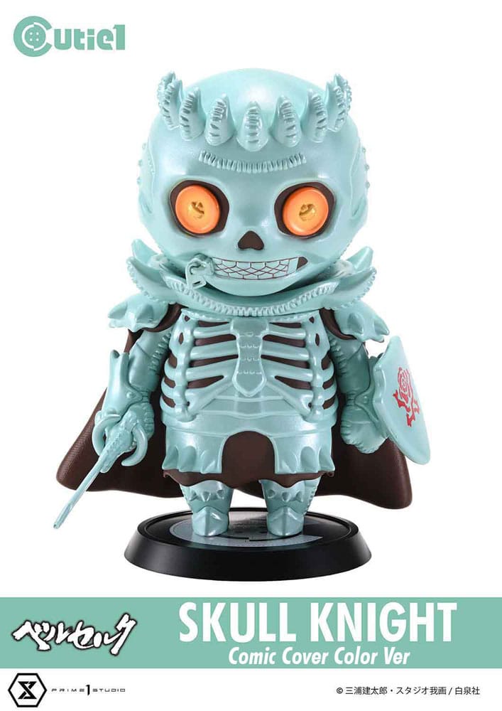 Berserk Cutie1 PVC Figur Skull Knight Comic Cover Färg Ver. 12 cm Prime 1 Studio