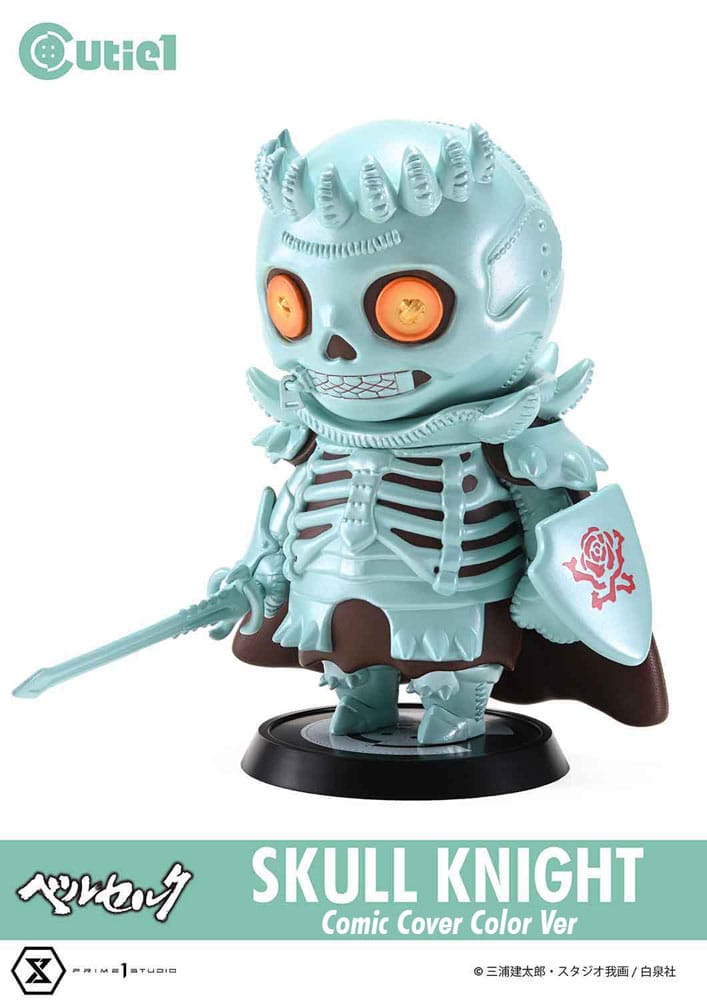 Berserk Cutie1 PVC Figur Skull Knight Comic Cover Färg Ver. 12 cm Prime 1 Studio