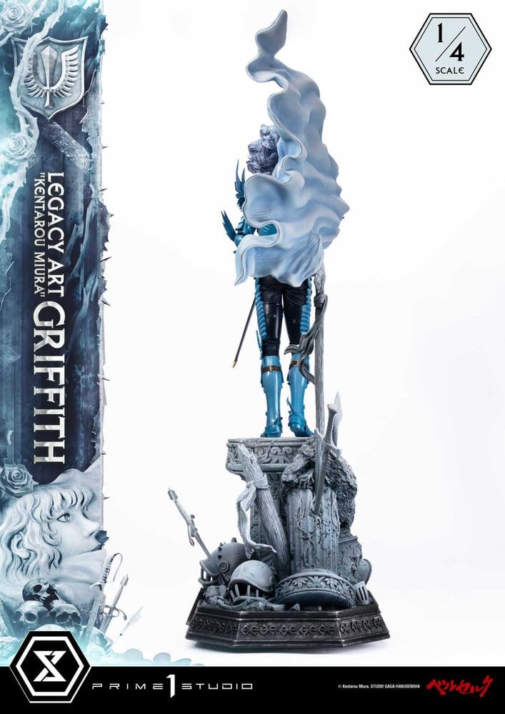 Berserk Legacy Art "Kentarou Miura" Statue 1/4 Griffith 93 cm