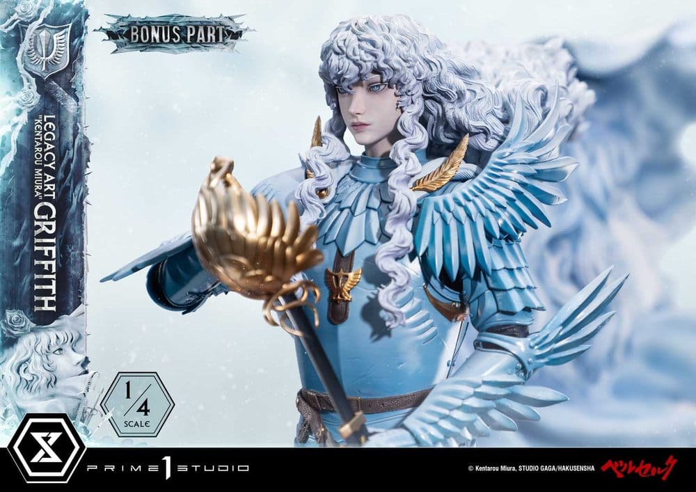 Berserk Legacy Art "Kentarou Miura" Statue 1/4 Griffith Bonus Version 93 cm