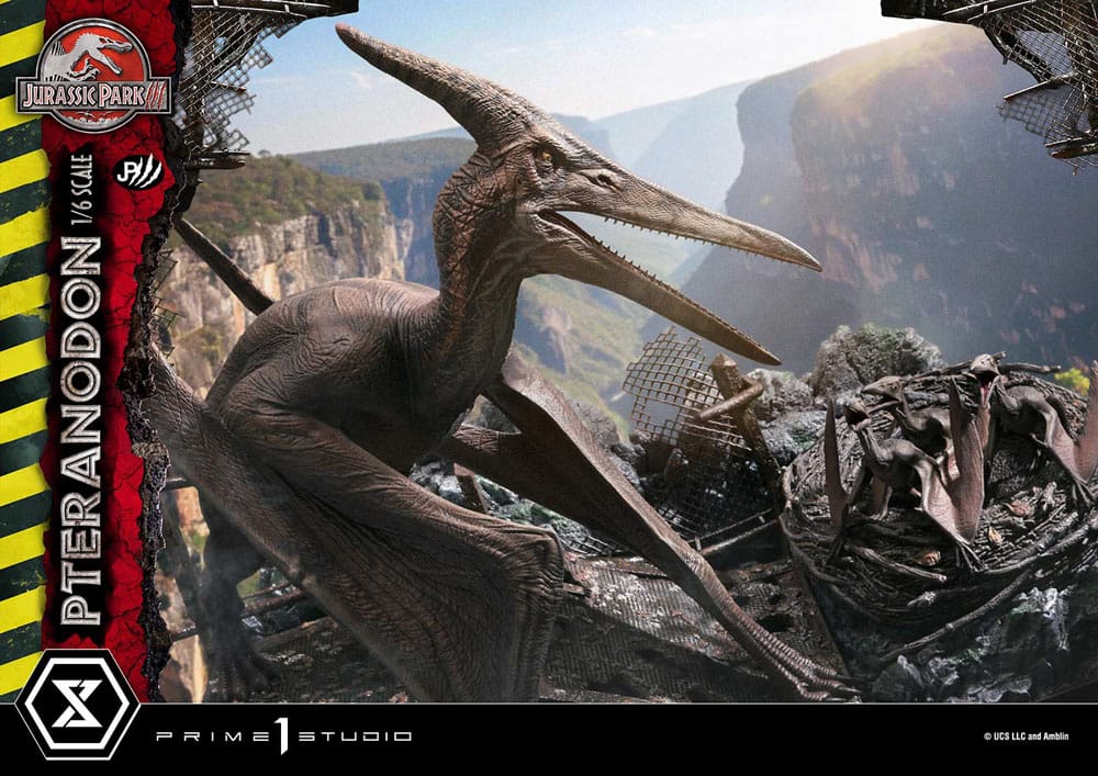 Jurassic Park III Legacy Museum Collection Statue 1/6 Pteranodon 68 cm