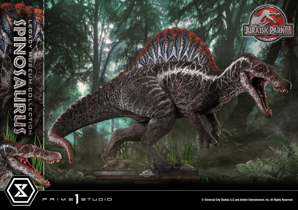 Jurassic Park Legacy Museum Collection Statue 1/6 Spinosaurus 134 cm