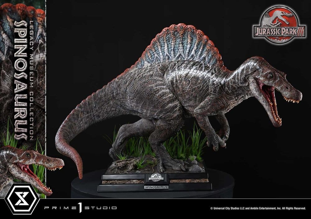 Jurassic Park Legacy Museum Collection Statue 1/6 Spinosaurus Bonus Version 134 cm