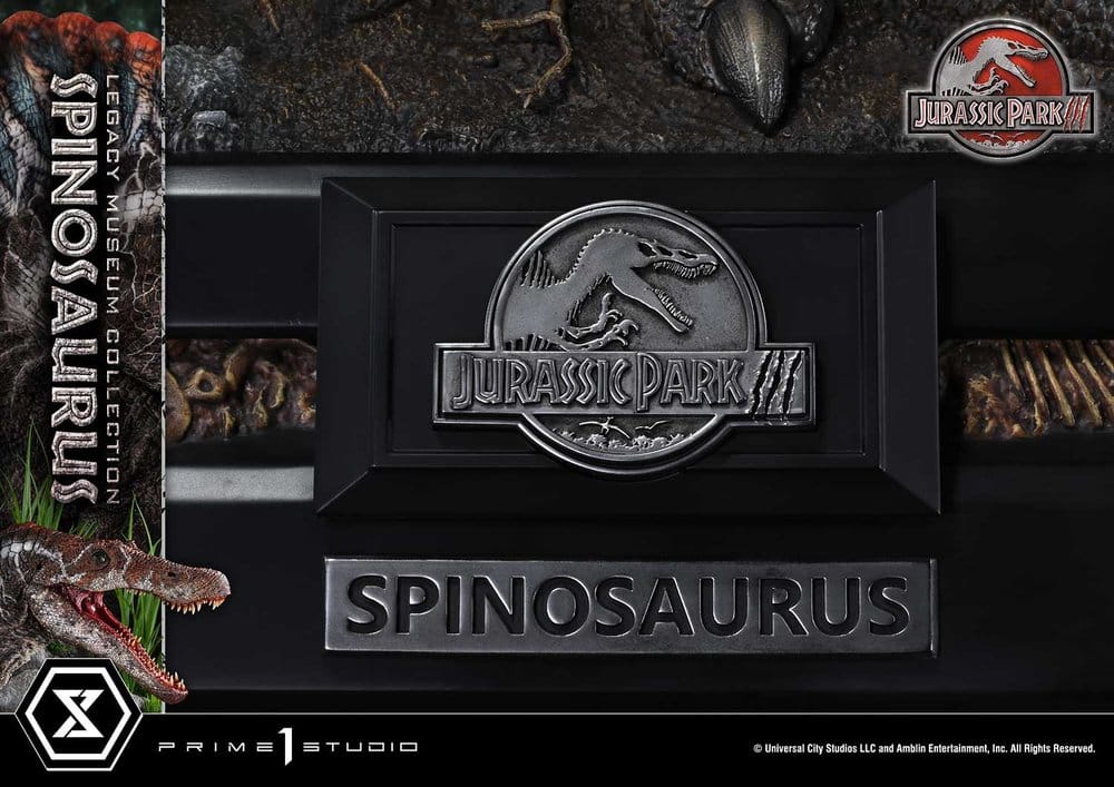 Jurassic Park Legacy Museum Collection Statue 1/6 Spinosaurus Bonus Version 134 cm