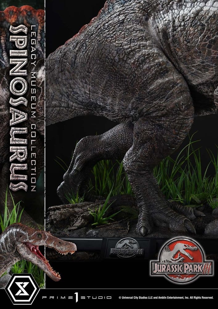 Jurassic Park Legacy Museum Collection Statue 1/6 Spinosaurus Bonus Version 134 cm