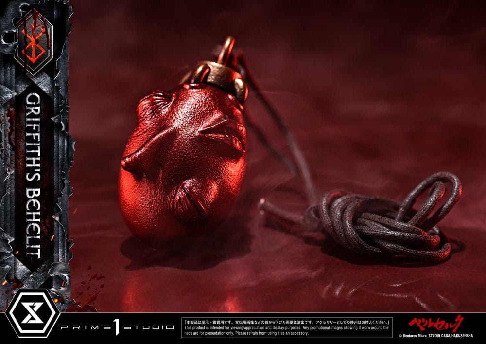 Berserk Life Scale Figur Griffith's Behelit 6 cm Prime 1 Studio