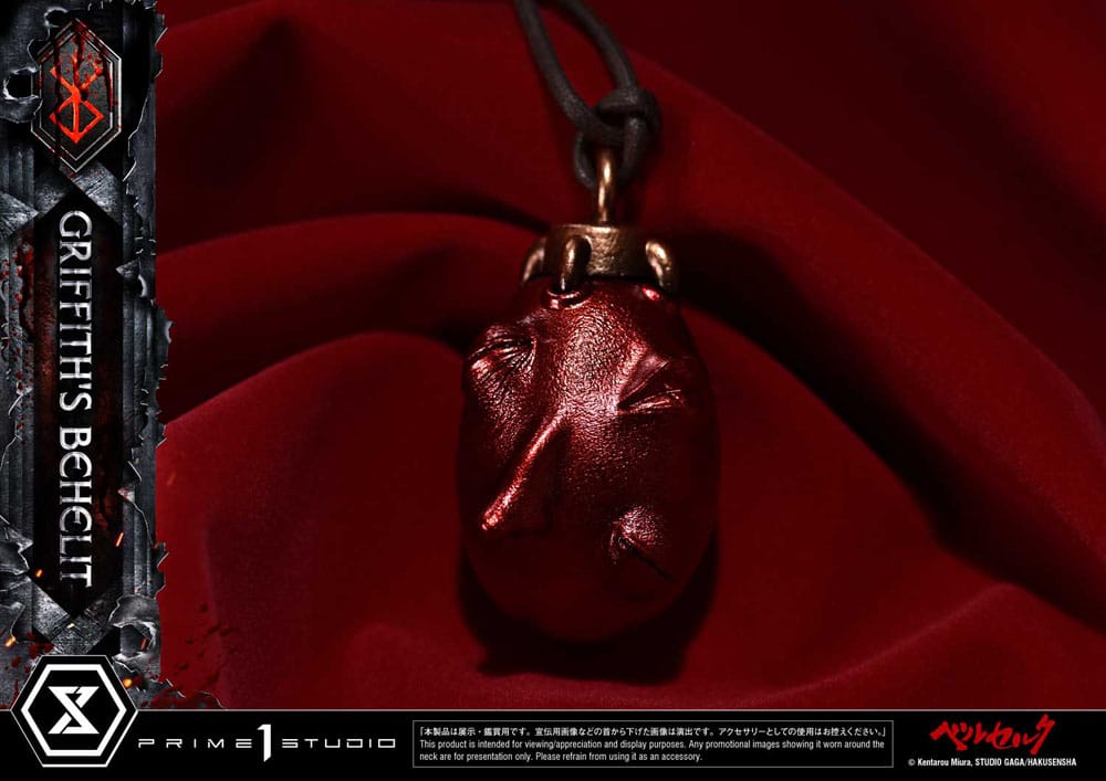 Berserk Life Scale Figur Griffith's Behelit 6 cm Prime 1 Studio