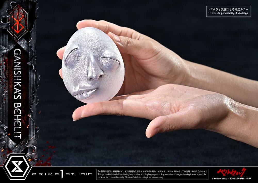 Berserk Life Scale Figur Ganishka's Behelit 8 cm Prime 1 Studio