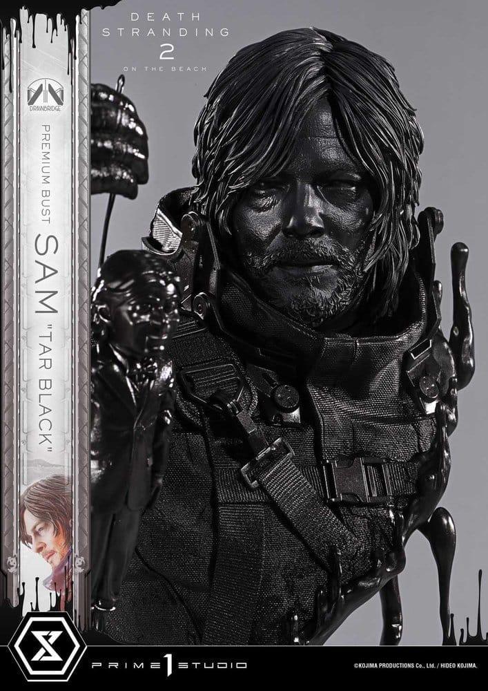 Death Stranding 2: On the Beach Premium Bust 1/3 Sam Tar Black 44 cm Prime 1 Studio