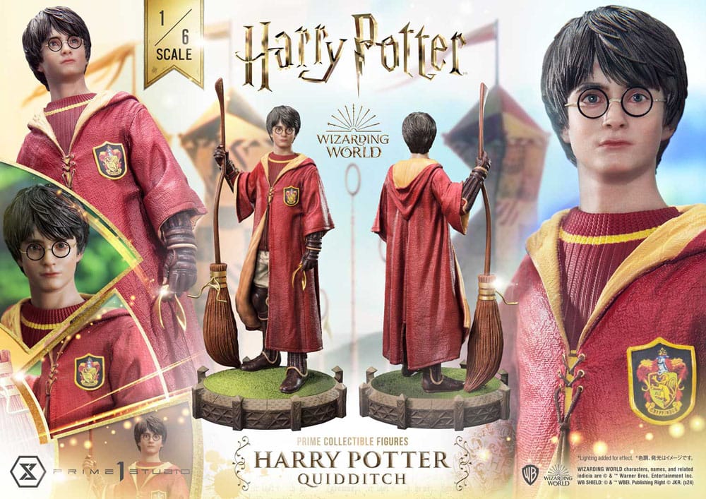 Harry Potter Prime Collectibles Figur 1/6 Harry Potter Quidditch Edition 31 cm Prime 1 Studio