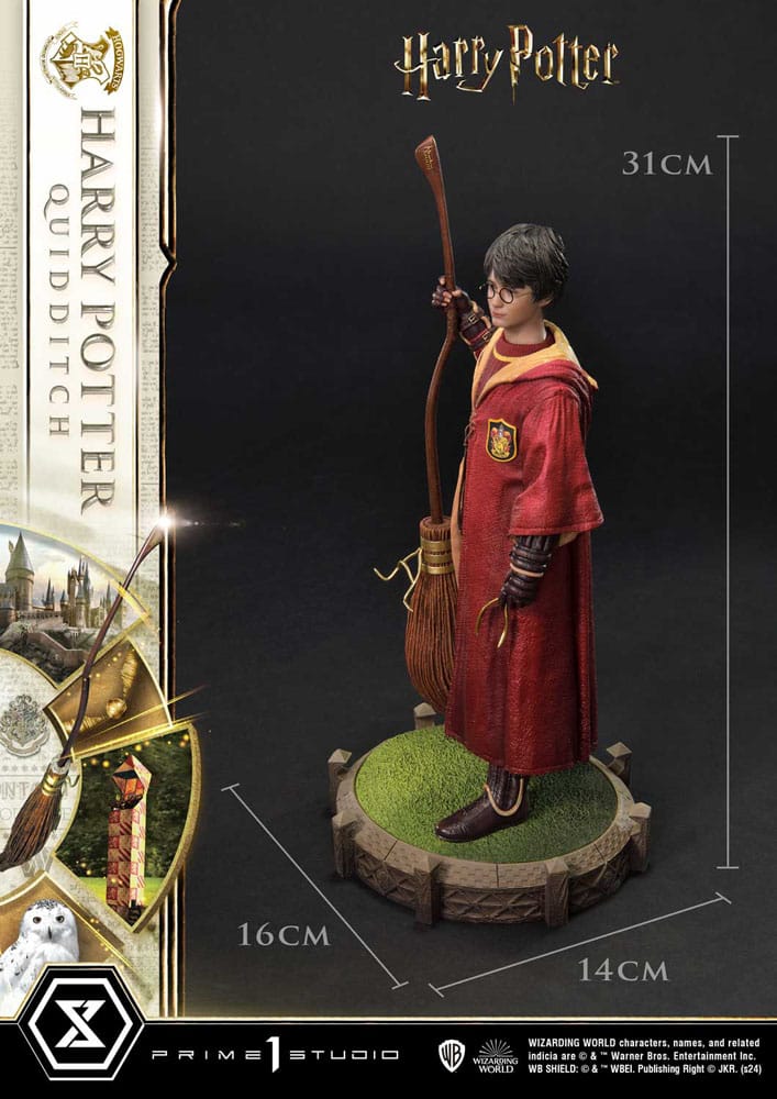 Harry Potter Prime Collectibles Figur 1/6 Harry Potter Quidditch Edition 31 cm Prime 1 Studio