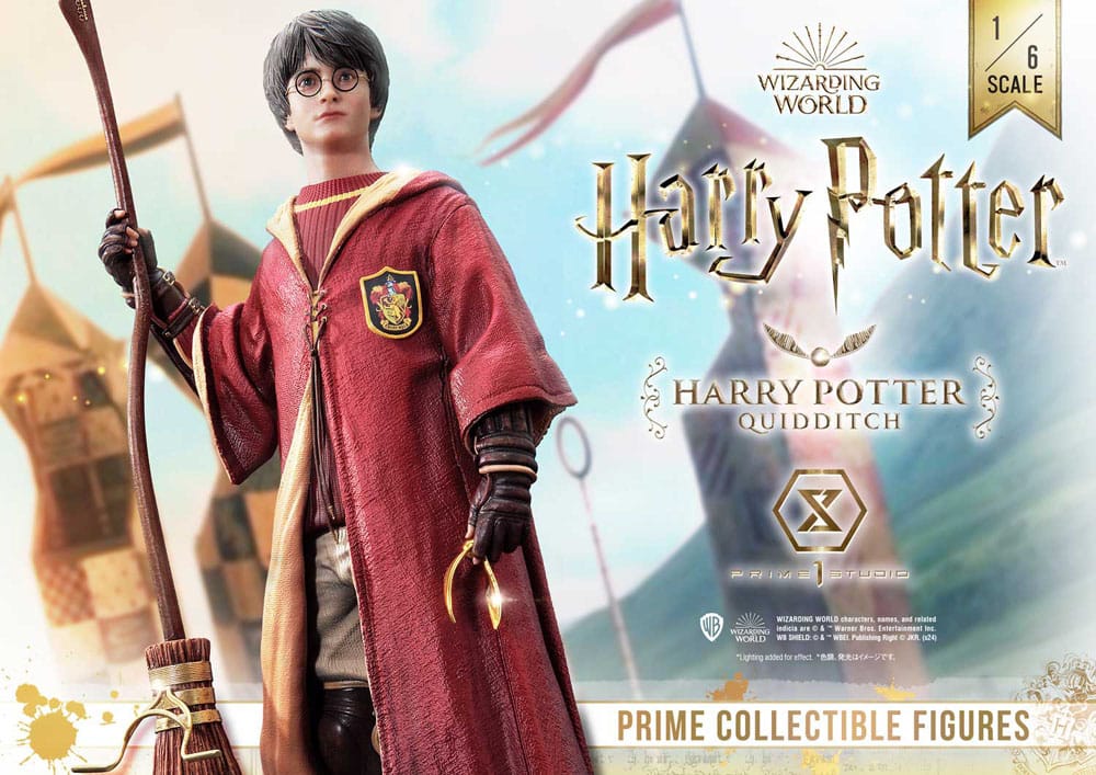 Harry Potter Prime Collectibles Figur 1/6 Harry Potter Quidditch Edition 31 cm Prime 1 Studio