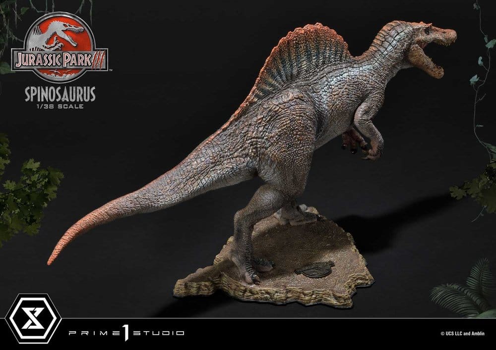 Jurassic Park III (Film) Prime Samlarfigurer Figur 1/38 Skala Spinosaurus 24 cm