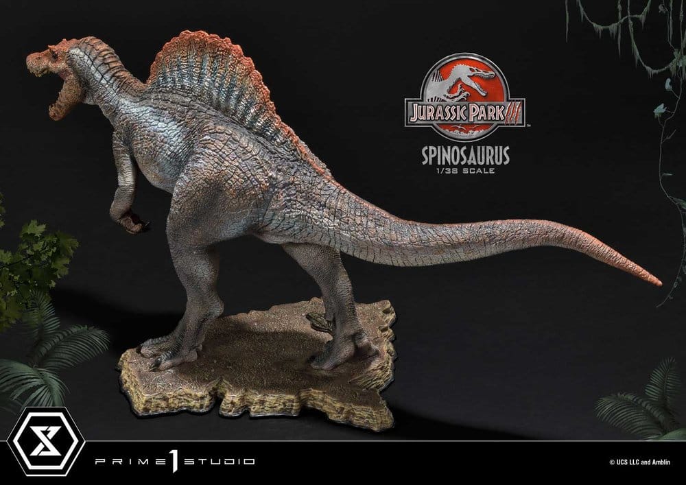 Jurassic Park III (Film) Prime Samlarfigurer Figur 1/38 Skala Spinosaurus 24 cm