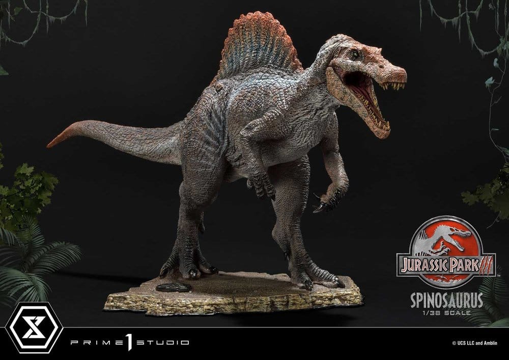 Jurassic Park III (Film) Prime Samlarfigurer Figur 1/38 Skala Spinosaurus 24 cm