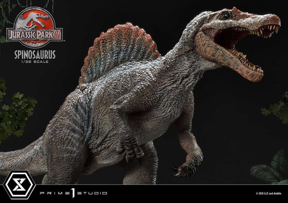 Jurassic Park III (Film) Prime Samlarfigurer Figur 1/38 Skala Spinosaurus 24 cm