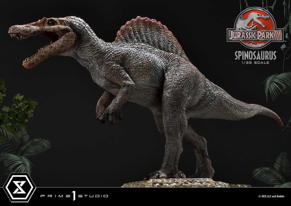 Jurassic Park III (Film) Prime Samlarfigurer Figur 1/38 Skala Spinosaurus 24 cm