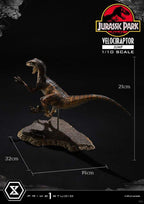 Jurassic Park Prime Collectibles Figur 1/10 Velociraptor Jump 21 cm Prime 1 Studio