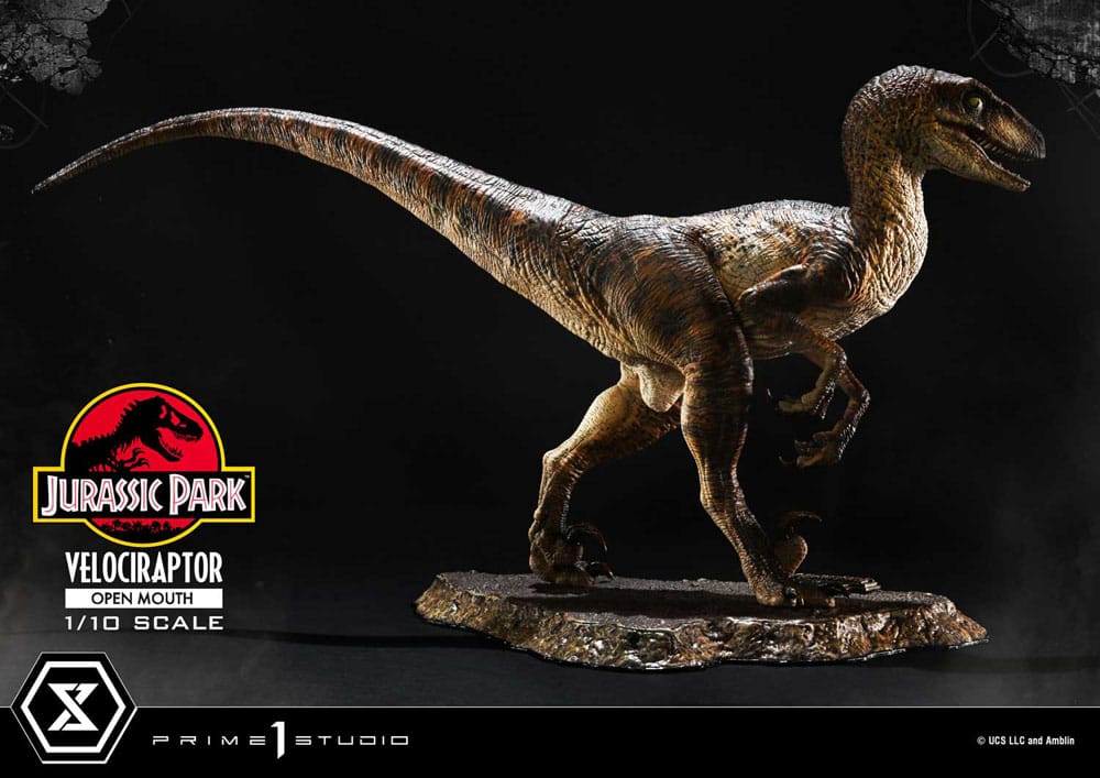 Jurassic Park Prime Collectibles Figur 1/10 Velociraptor Open Mouth 19 cm Prime 1 Studio