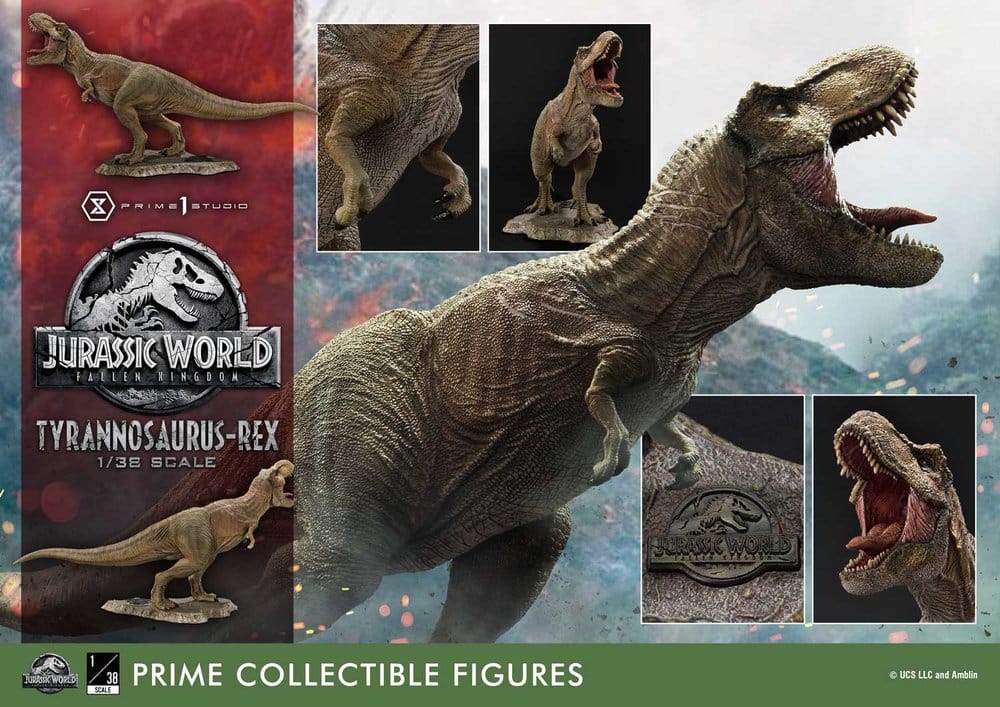 Jurassic World: Fallen Kingdom (Film) Prime Collectible Figuren Figur 1/38 Skala Tyrannosaurus Rex 23 cm