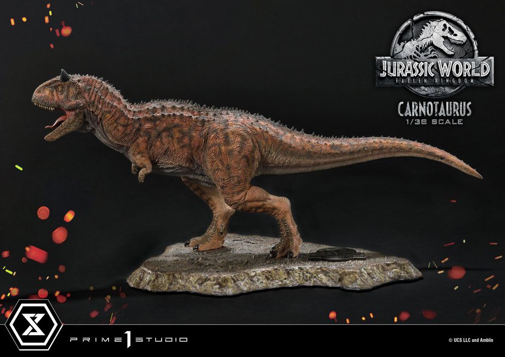 Jurassic World: Fallen Kingdom 1/38 Carnotaurus PVC Staty Prime 1 Studio