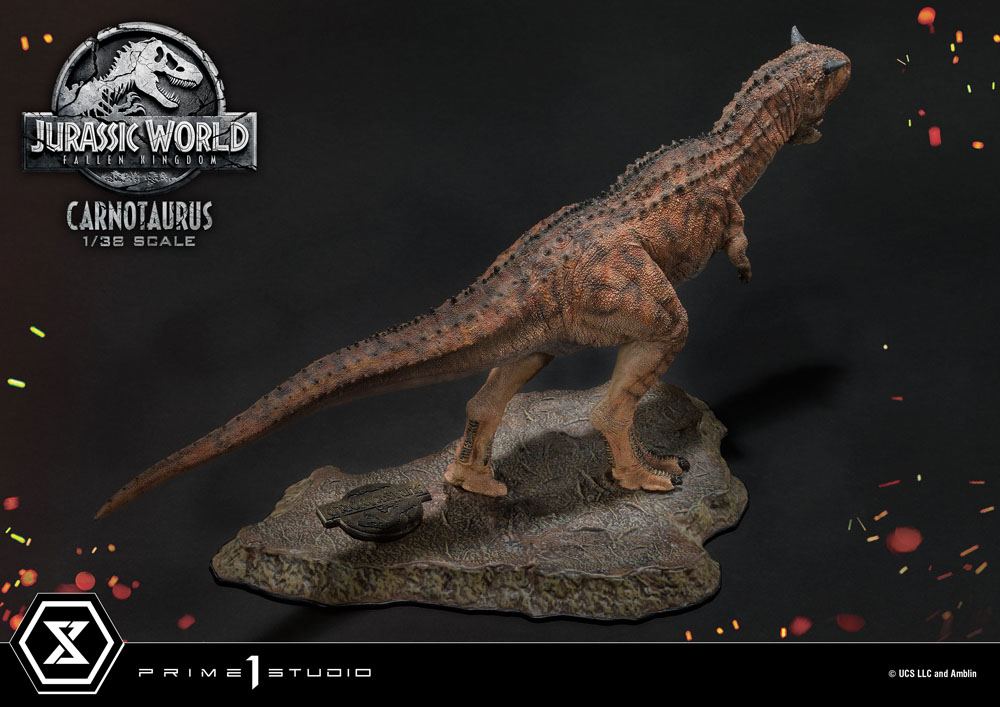 Jurassic World: Fallen Kingdom 1/38 Carnotaurus PVC Staty Prime 1 Studio