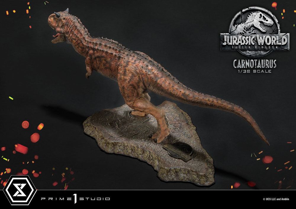 Jurassic World: Fallen Kingdom 1/38 Carnotaurus PVC Staty Prime 1 Studio