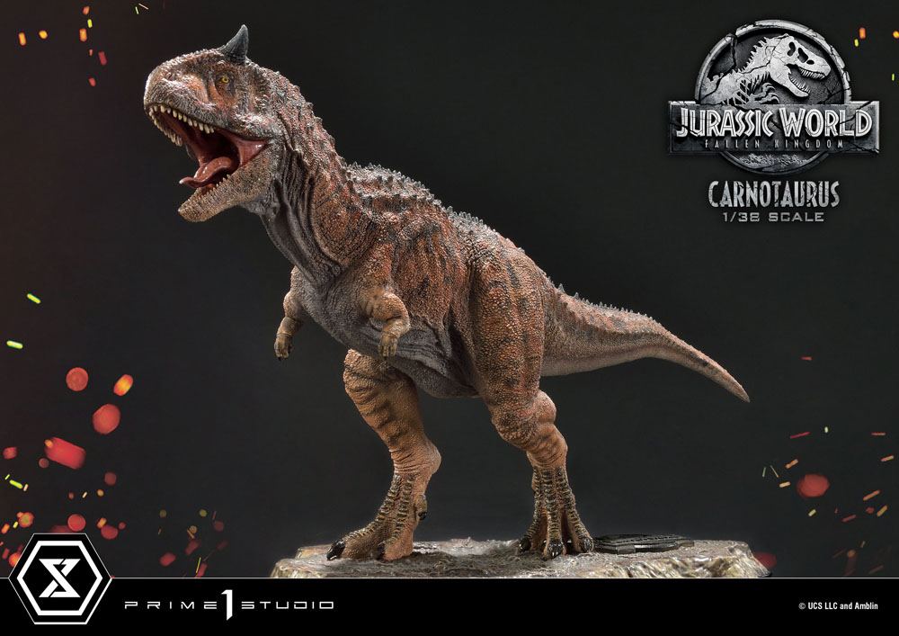 Jurassic World: Fallen Kingdom 1/38 Carnotaurus PVC Staty Prime 1 Studio