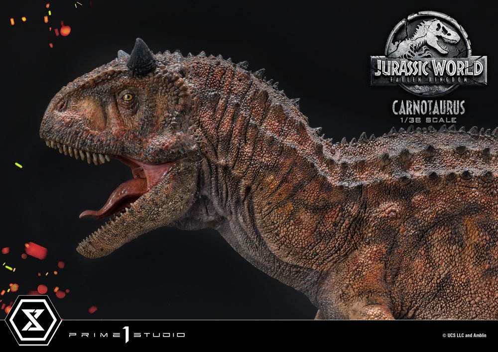 Jurassic World: Fallen Kingdom 1/38 Carnotaurus PVC Staty Prime 1 Studio