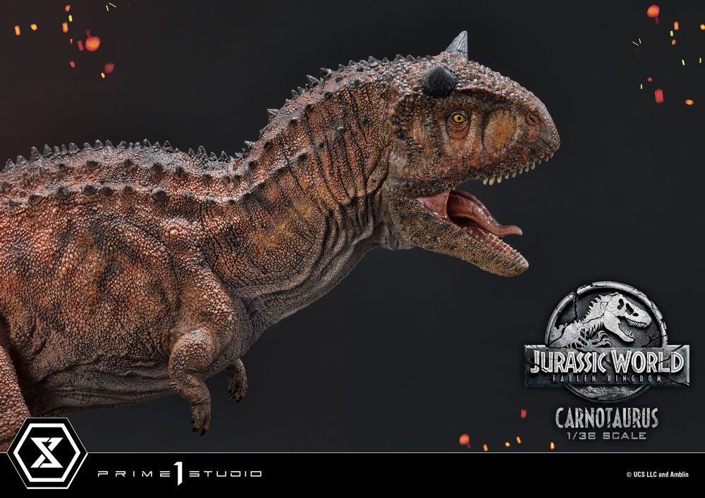 Jurassic World: Fallen Kingdom 1/38 Carnotaurus PVC Staty Prime 1 Studio