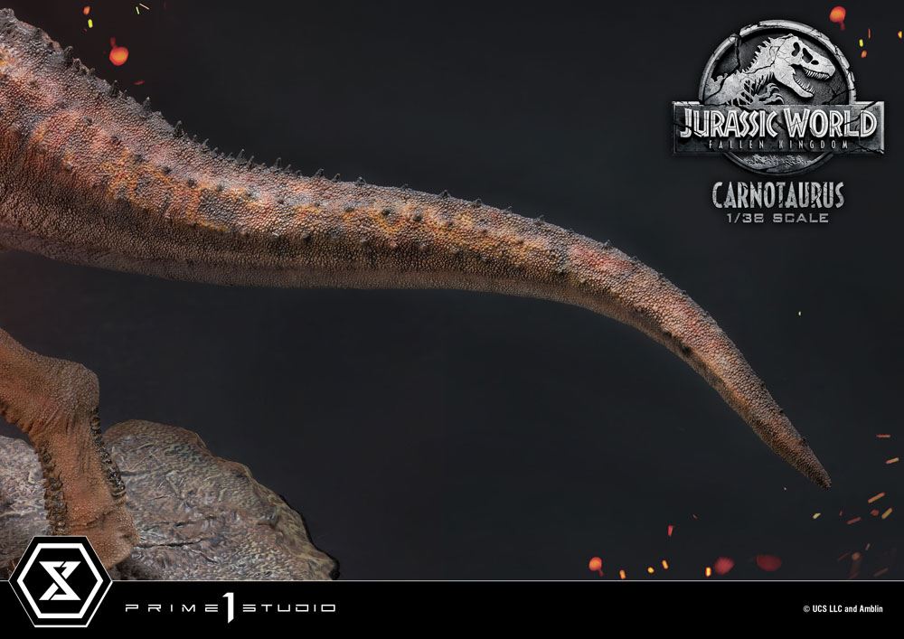 Jurassic World: Fallen Kingdom 1/38 Carnotaurus PVC Staty Prime 1 Studio