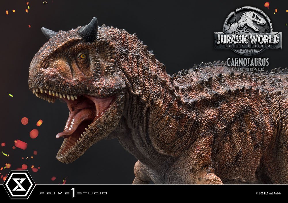 Jurassic World: Fallen Kingdom 1/38 Carnotaurus PVC Staty Prime 1 Studio