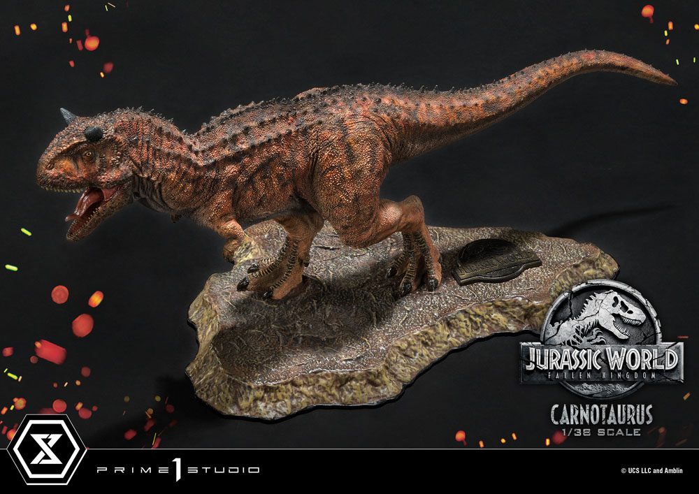 Jurassic World: Fallen Kingdom 1/38 Carnotaurus PVC Staty Prime 1 Studio