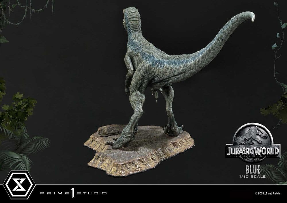 Jurassic World (Film) Prime Samlarfigurer Figur 1/10 Blue 17 cm