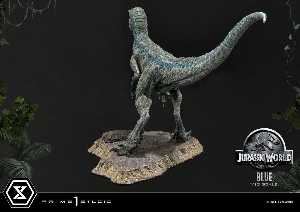 Jurassic World: Fallen Kingdom Prime Collectibles Statue 1/10 Blue (Öppen Mun Version) 17 cm Prime 1 Studio