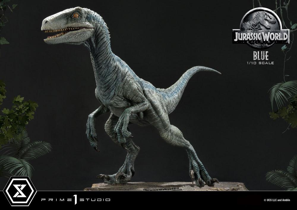 Jurassic World: Fallen Kingdom Prime Collectibles Statue 1/10 Blue (Öppen Mun Version) 17 cm Prime 1 Studio