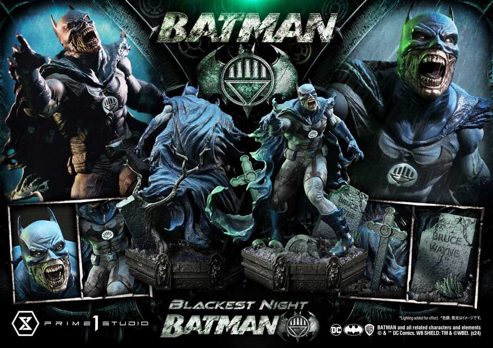 Batman Premium Masterline Series Figur Batman Blackest Night Version 45 cm