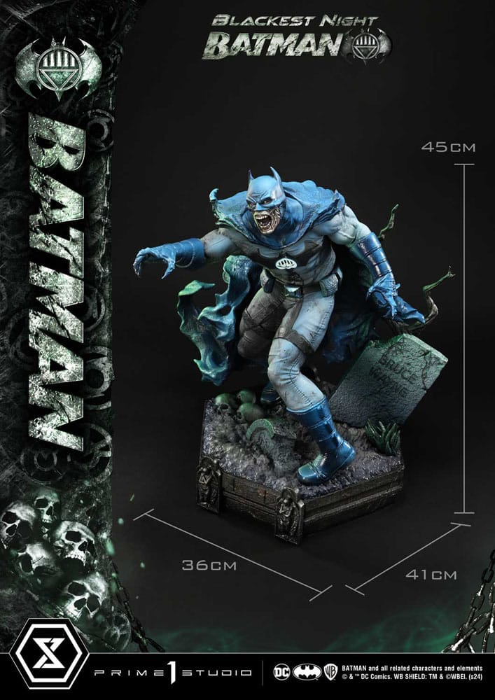 Batman Premium Masterline Series Figur Batman Blackest Night Version 45 cm