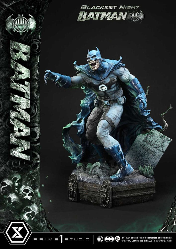 Batman Premium Masterline Series Figur Batman Blackest Night Version 45 cm