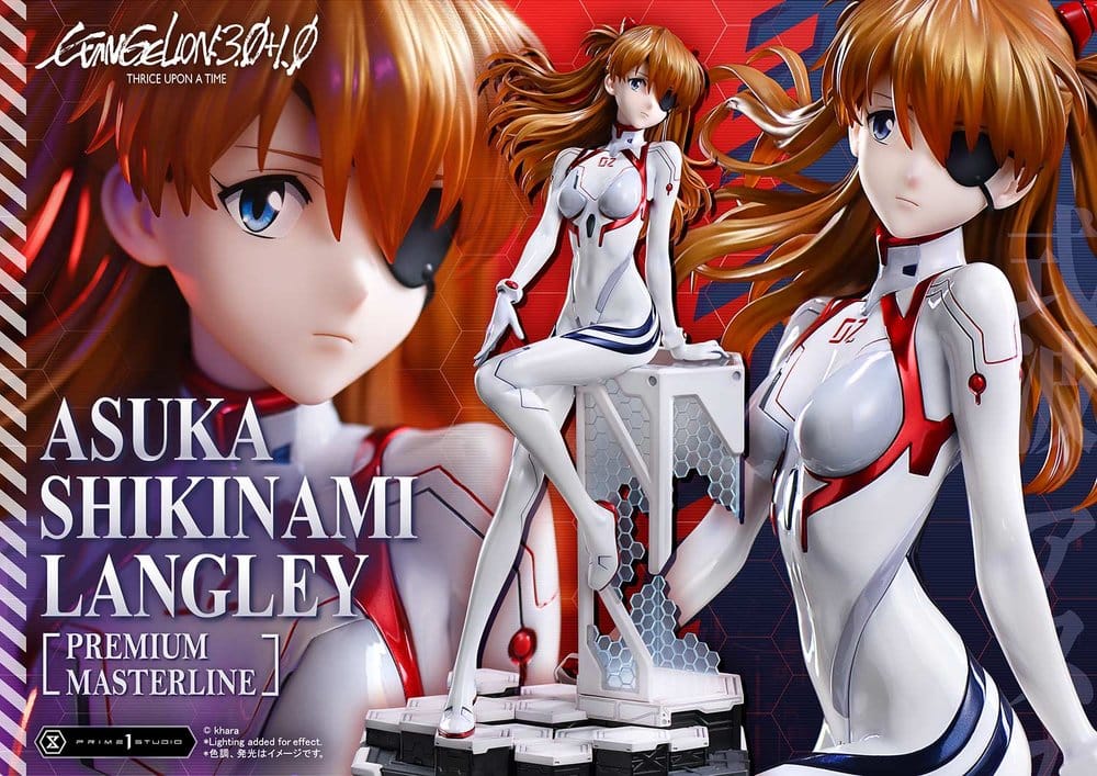 Evangelion: 3.0 + 1.0 Thrice Upon A Time Premium Masterline Series Figur 1/4 Asuka Shikinami Langley 46 cm