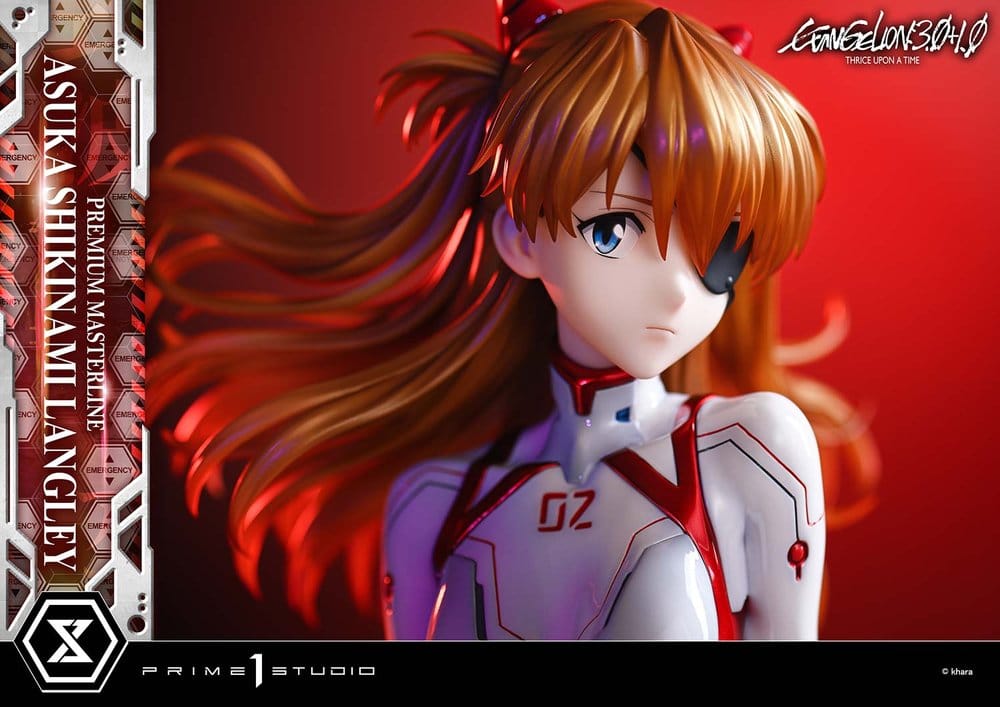 Evangelion: 3.0 + 1.0 Thrice Upon A Time Premium Masterline-serie Figur 1/4 Asuka Shikinami Langley 46 cm