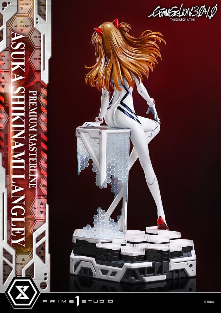 Evangelion: 3.0 + 1.0 Thrice Upon A Time Premium Masterline-serie Figur 1/4 Asuka Shikinami Langley 46 cm