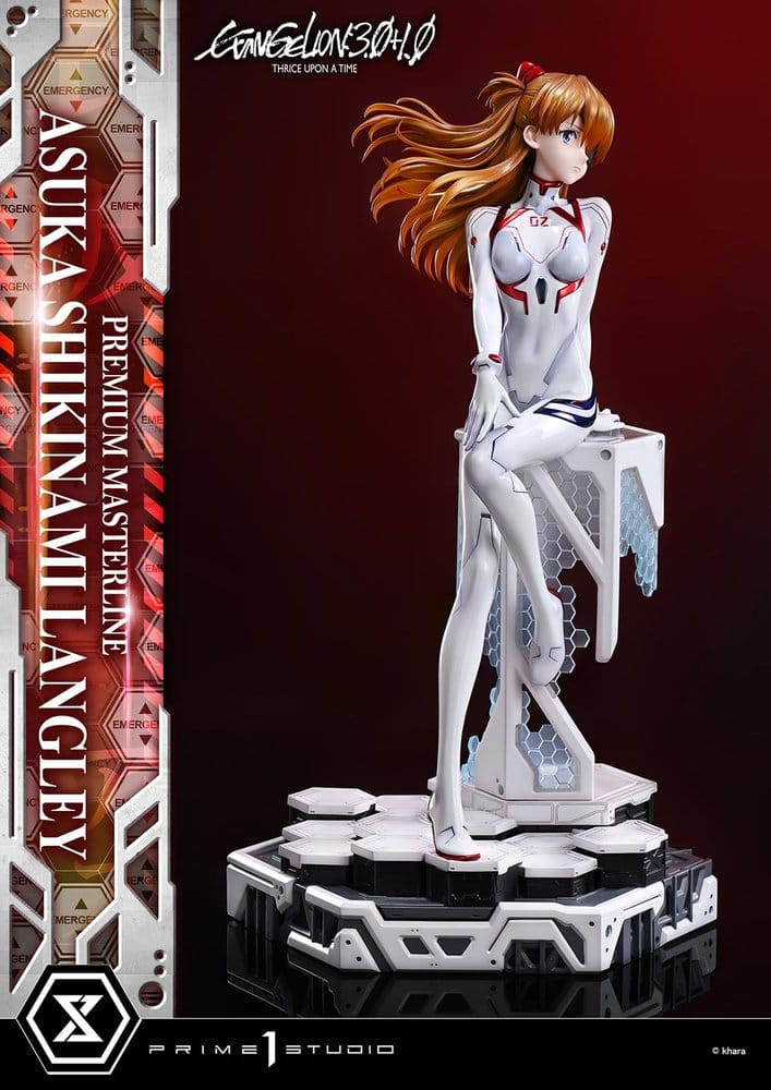 Evangelion: 3.0 + 1.0 Thrice Upon A Time Premium Masterline-serie Figur 1/4 Asuka Shikinami Langley 46 cm