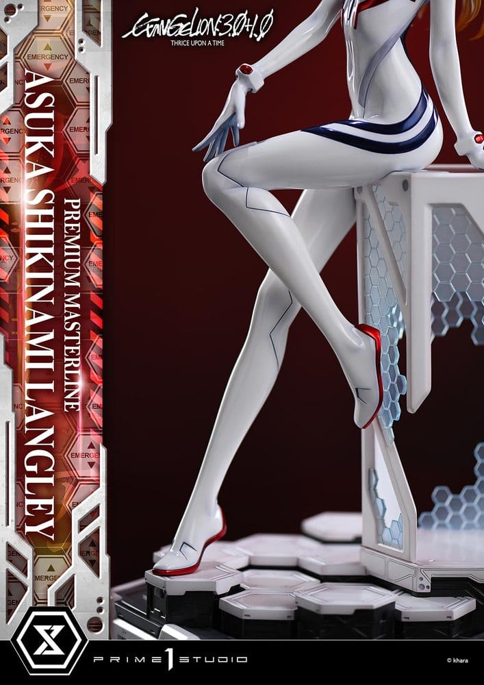 Evangelion: 3.0 + 1.0 Thrice Upon A Time Premium Masterline-serie Figur 1/4 Asuka Shikinami Langley 46 cm