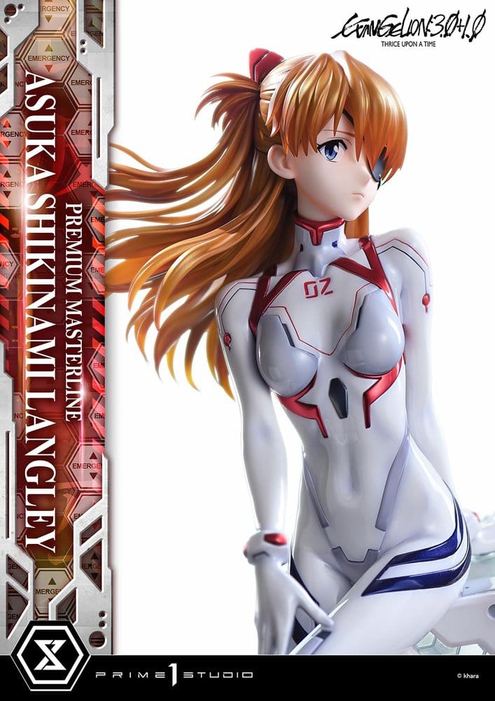 Evangelion: 3.0 + 1.0 Thrice Upon A Time Premium Masterline-serie Figur 1/4 Asuka Shikinami Langley 46 cm