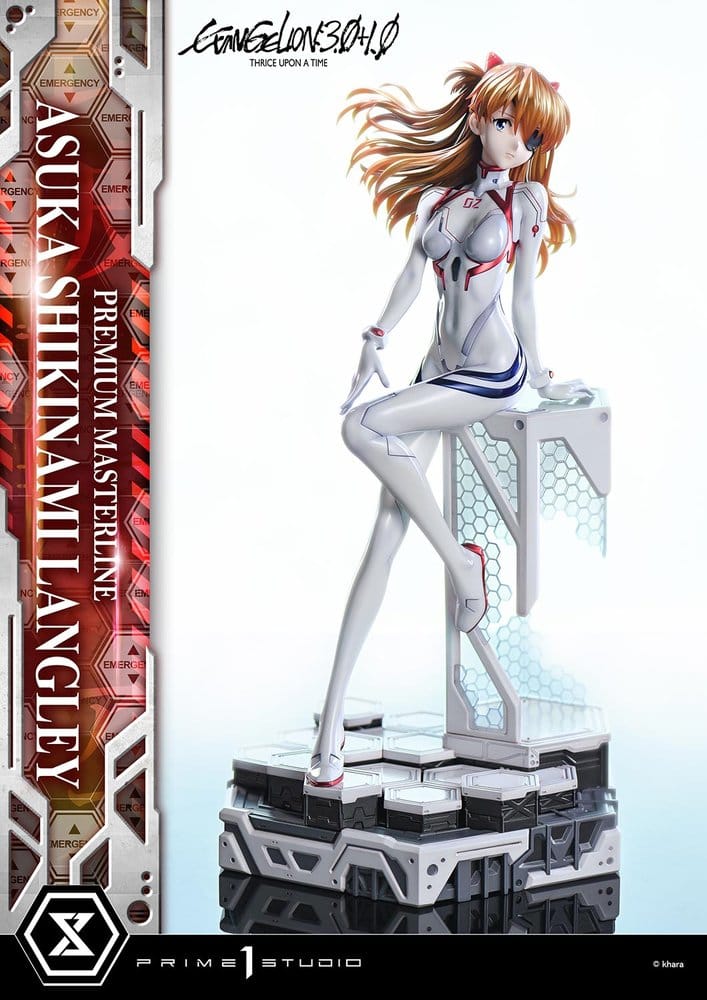 Evangelion: 3.0 + 1.0 Thrice Upon A Time Premium Masterline-serie Figur 1/4 Asuka Shikinami Langley 46 cm